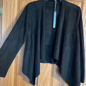 Black blazer cardigan